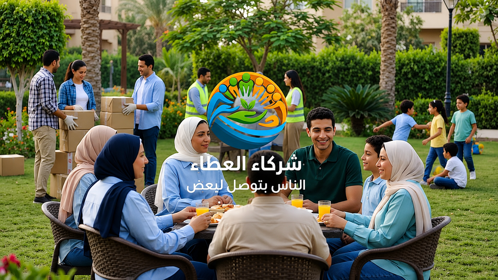 فيديو تعريفي عن مؤسسة الناس لبعضها