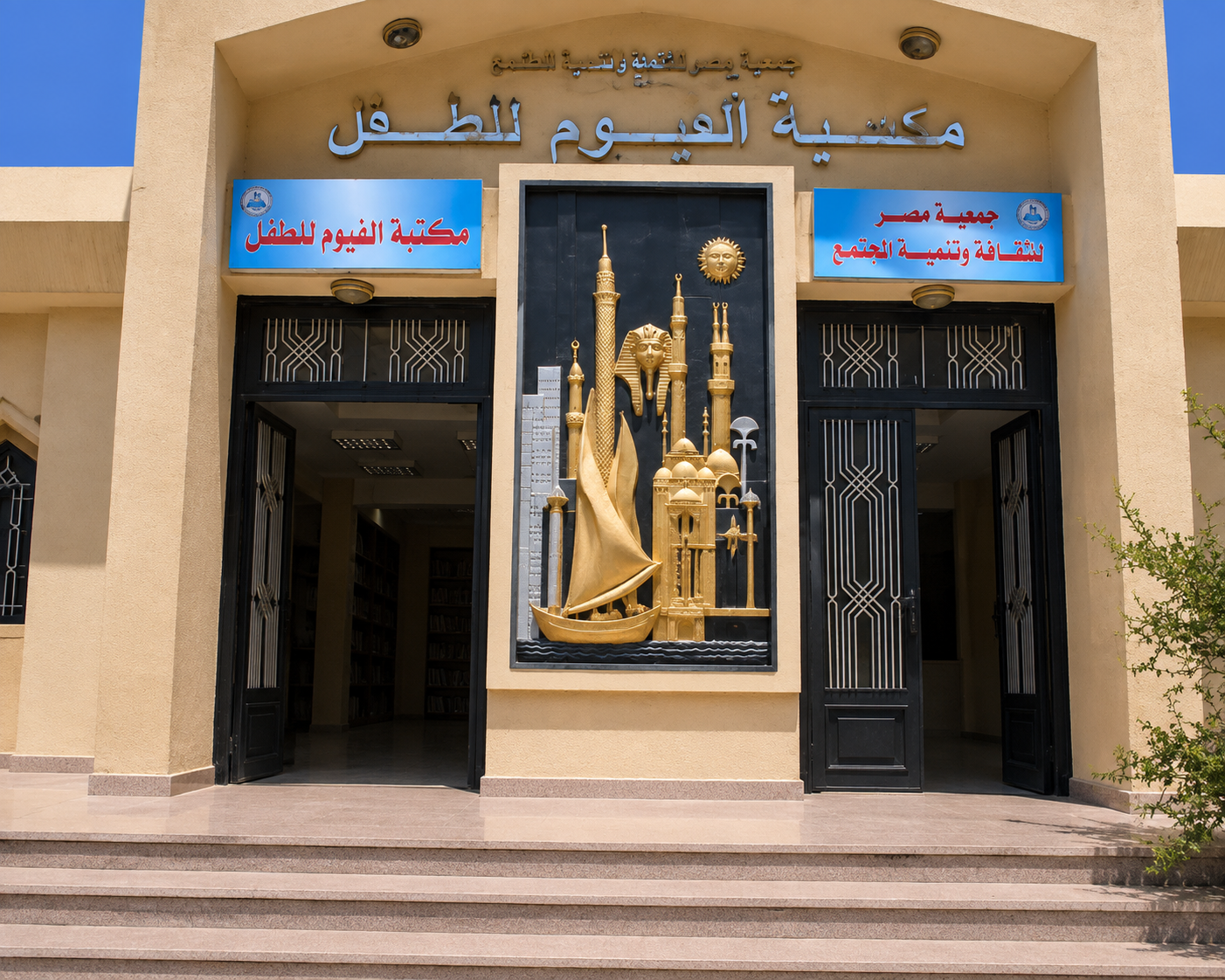 مكتبة الطفل بالفيوم
